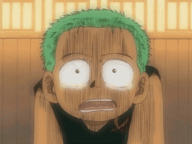 Zoro Kid Crying Tears GIF