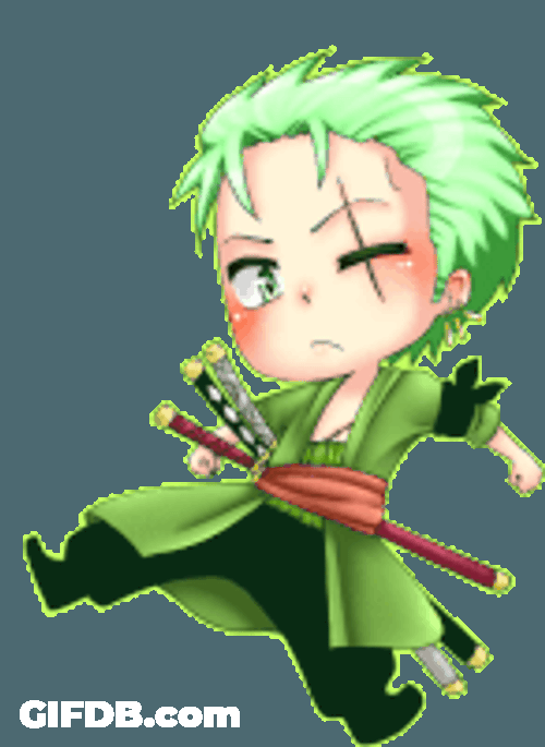 Zoro Sticker GIF