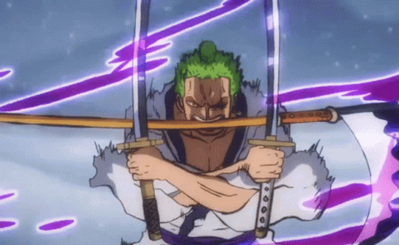 Zoro Three-Sword Style GIF