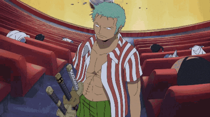 Zoro Vs Eustass Kid Magnet GIF