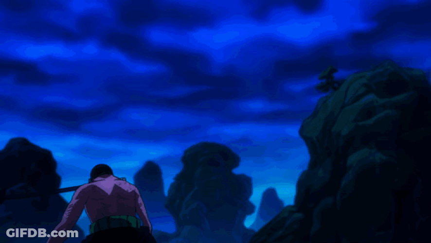 Zoro Vs King Changing Color Of Flame GIF