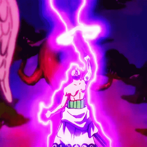 Zoro Vs King Flame Venom GIF