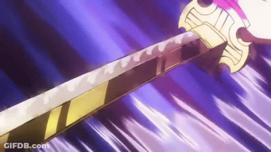 Zoro Vs King Sword Battle GIF
