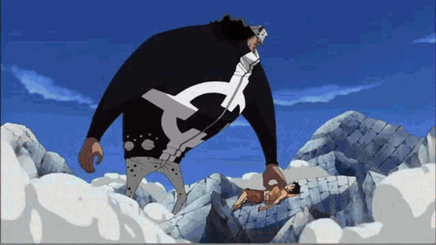 Zoro Vs Kuma Shishi Sonson GIF