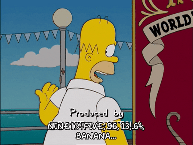 Zottman Curl Homer Simpson Working Out GIF