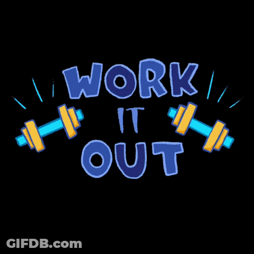 Zottman Curl Work It Out Graphics Design GIF