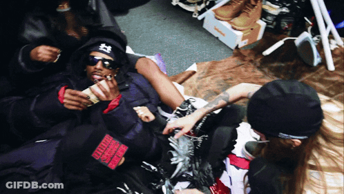 Zurh Bumping New Lil O With Kharmi GIF