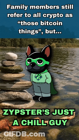 Zypster 'S Just A Chill Guy With A Cartoon Dog GIF