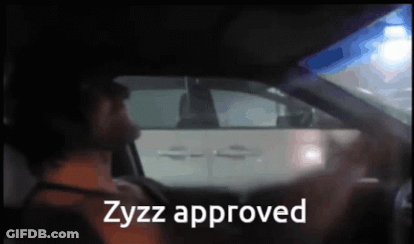 Zyzz Approved Car Dance GIF