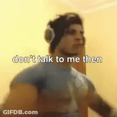 Zyzz Don't Talk To Me GIF