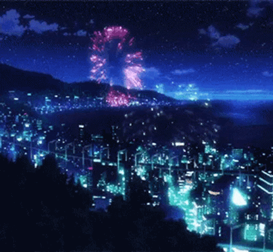 Anime City GIFs