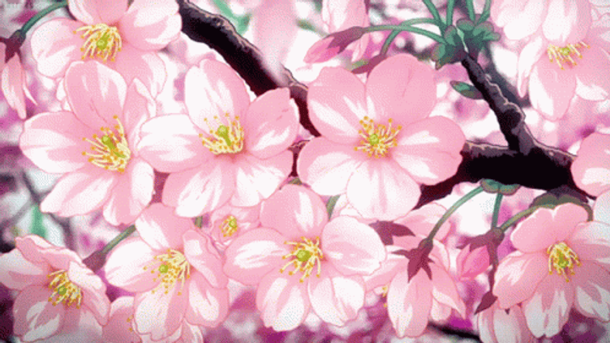 Anime Flower GIFs