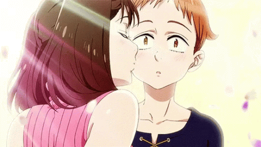 Anime Kiss GIFs