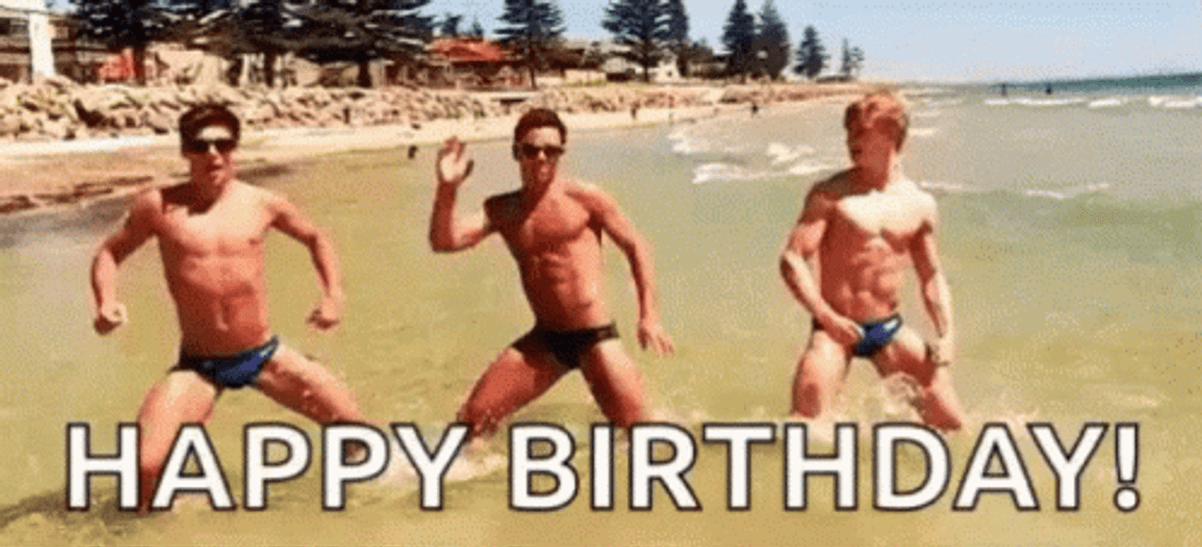 Beach Birthday GIFs