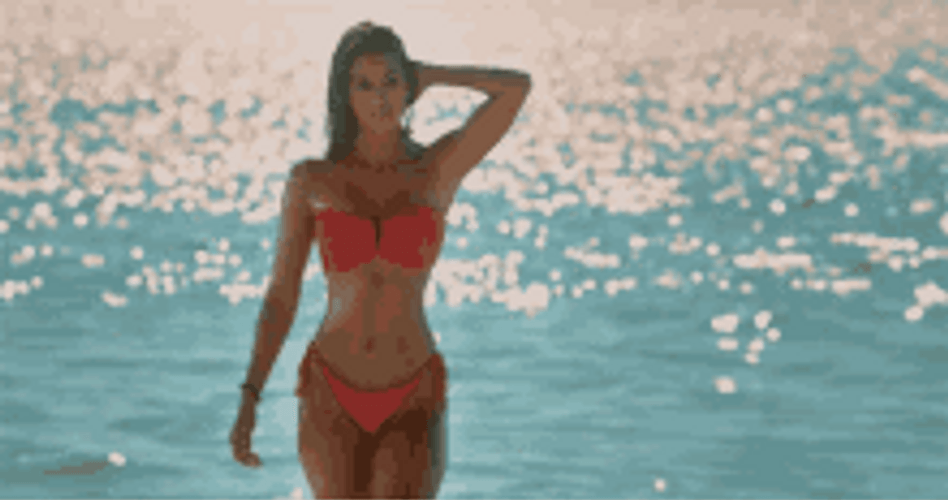 Bikini Model GIFs