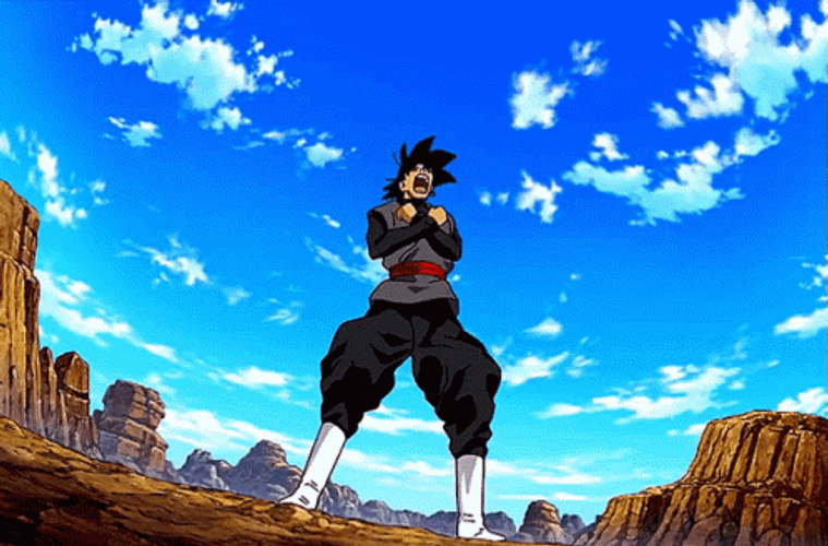 Black Goku Gif GIFs