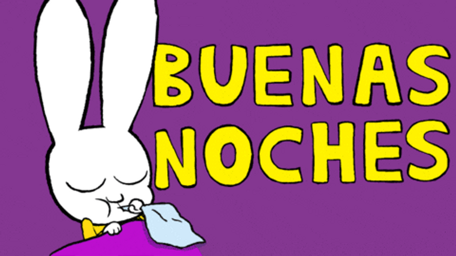 Buenas Noches Caricaturas GIFs