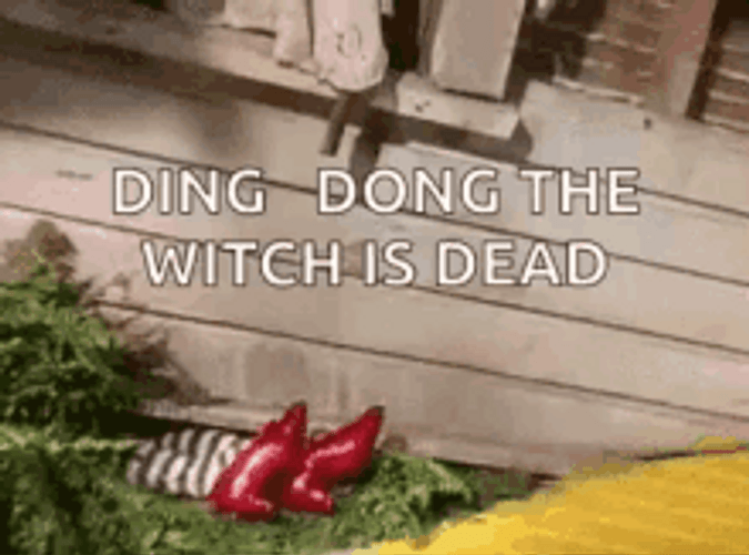 Ding Dong The Witch Is Dead GIFs