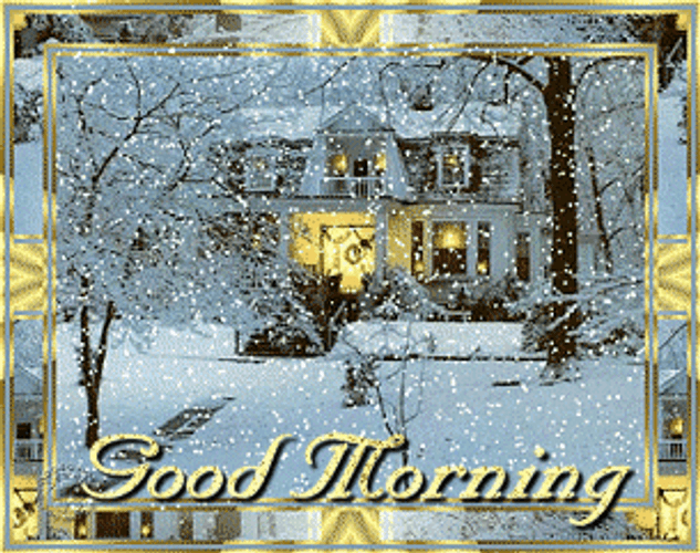 Good Morning Snow GIFs