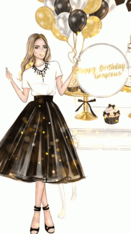 Happy Birthday Gorgeous GIFs
