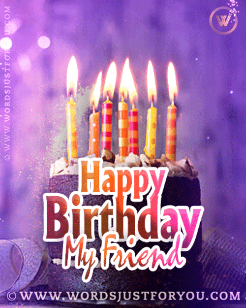 Happy Birthday My Friend GIFs