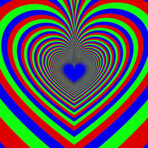 Heart Tunnel GIFs