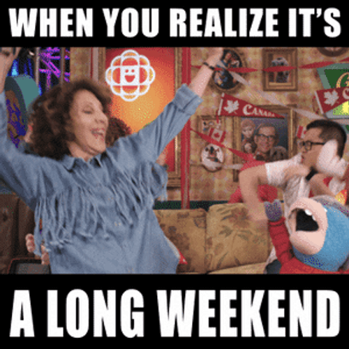 Long Weekend GIFs