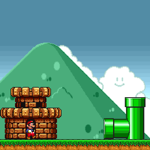 Mario Running GIFs