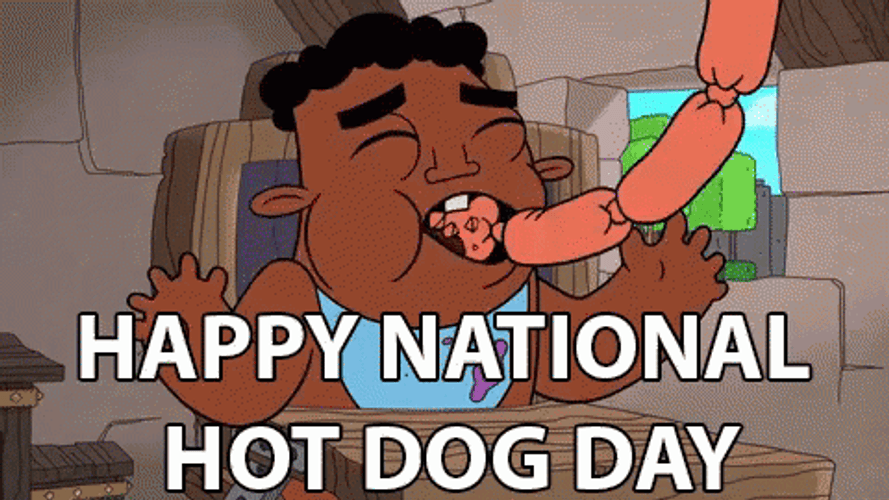 National Hot Dog Day GIFs