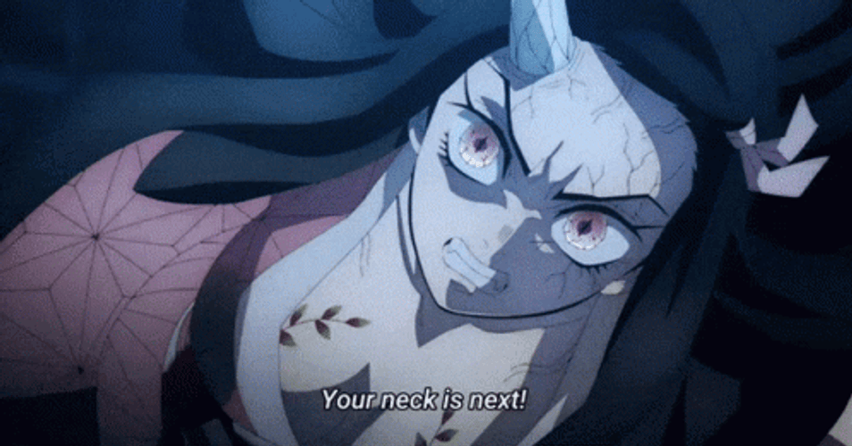 Nezuko Vs Daki GIFs