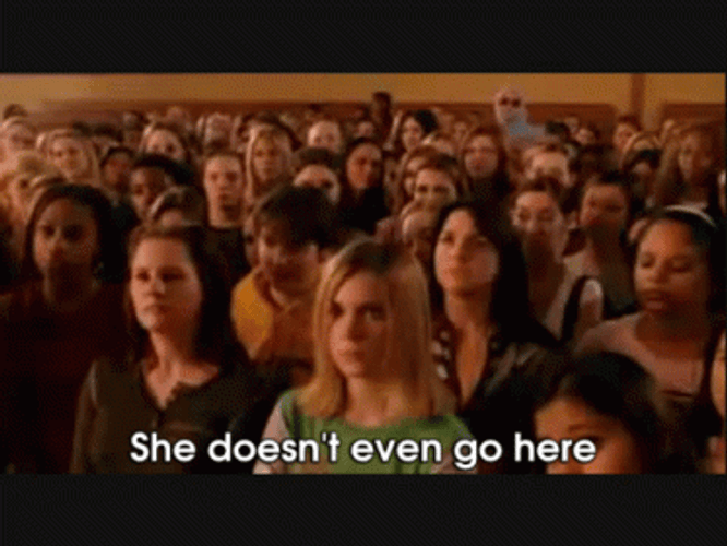 She Doesn't Even Go Here GIFs