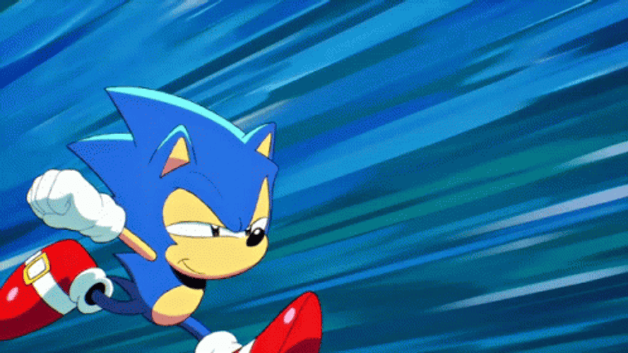 Sonic Running GIFs