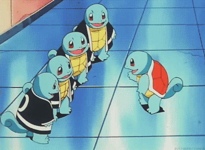 Squirtle Squad GIFs