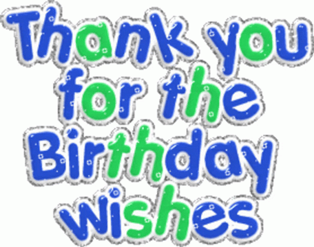 Thank You For The Birthday Wishes GIFs