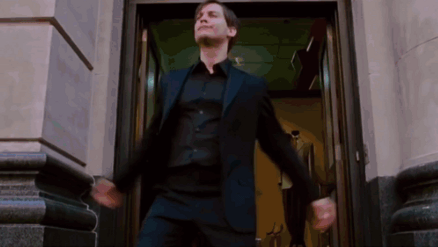Tobey Maguire Dance GIFs