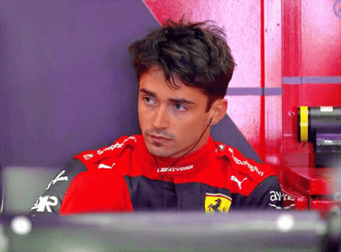 Vettel Leclerc Collision GIFs
