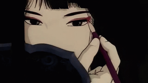 Aesthetic Anime Girl Tale Of Genji GIF | GIFDB.com