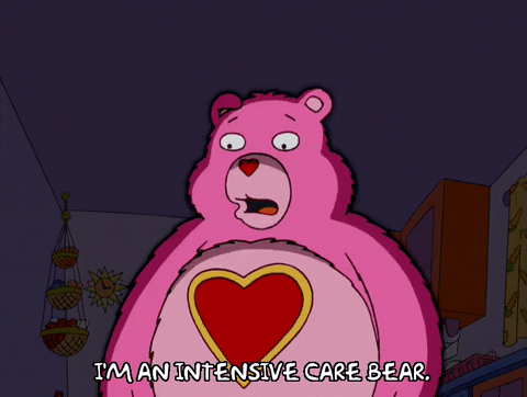 Angry Teddy Bear The Simpsons GIF | GIFDB.com