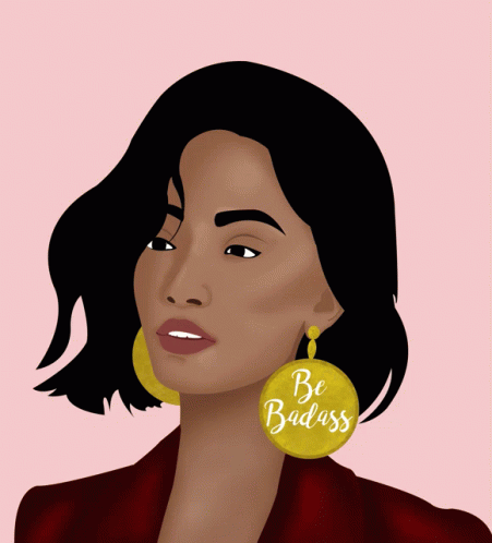 Beautiful Boss Lady Cartoon GIF | GIFDB.com