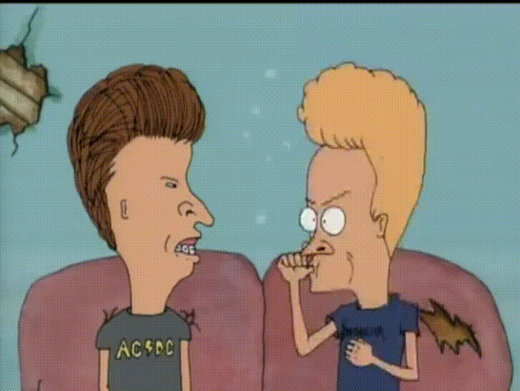Beavis And Butthead Thumb Sucking GIF