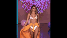Bikini Model Runway Pose Stage GIF GIFDB