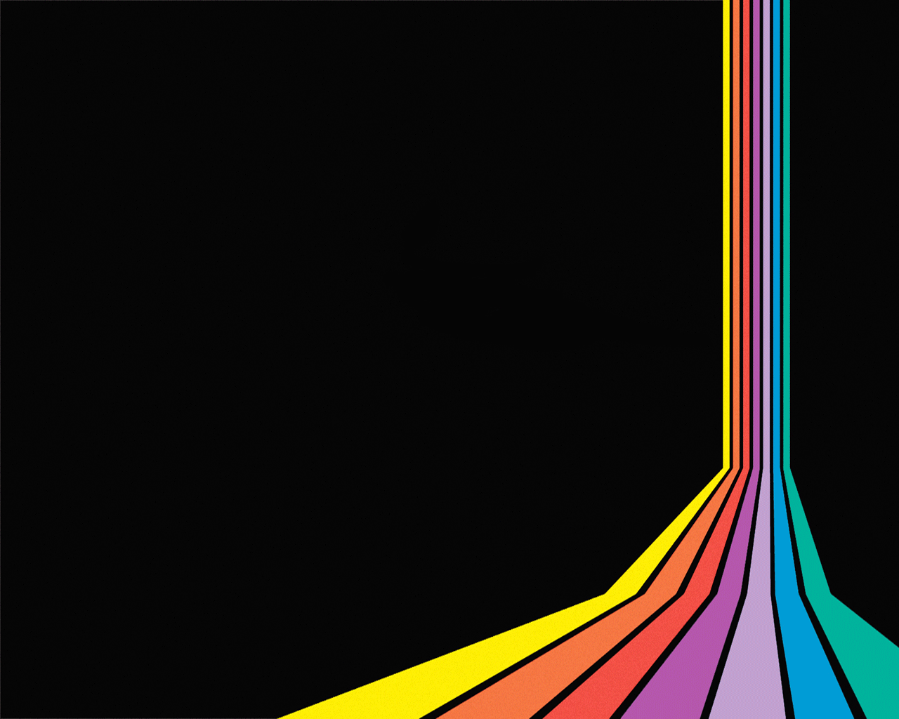 Color Pastel Rainbow Lines GIF | GIFDB.com