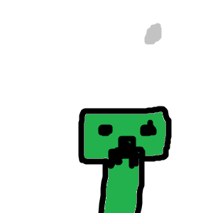 Creeper Hit Creeper Hit By Rock GIF | GIFDB.com