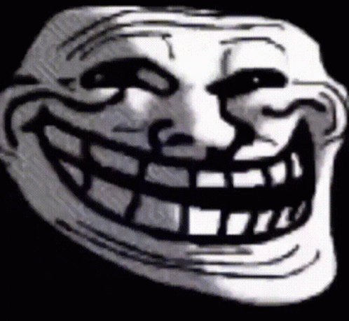 Dark Sad Troll Face Meme GIF  GIFDBcom