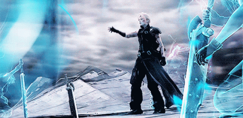 Final Fantasy Vii Cloud Broadswords GIF | GIFDB.com