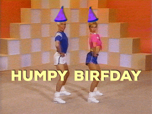 Funny Birthday Humpy Birfday Dance GIF | GIFDB.com