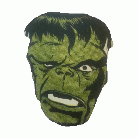 Funny Face Hulk Alternate GIF 