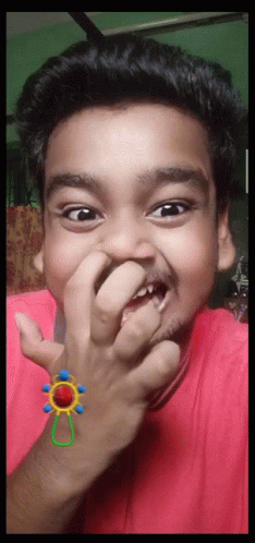Funny Faces Indian Boy GIF 