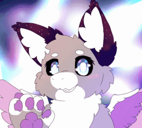 Furry Looking With Cute Eyes GIF 