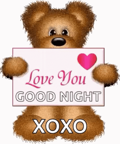 Goodnight I Love You Xoxo GIF | GIFDB.com